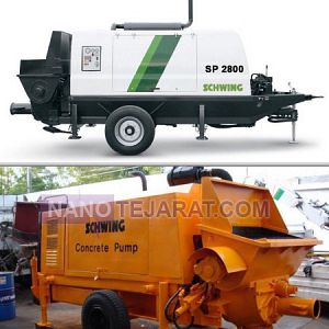 پمپ بتن ثابت پمپ بتن ثابت